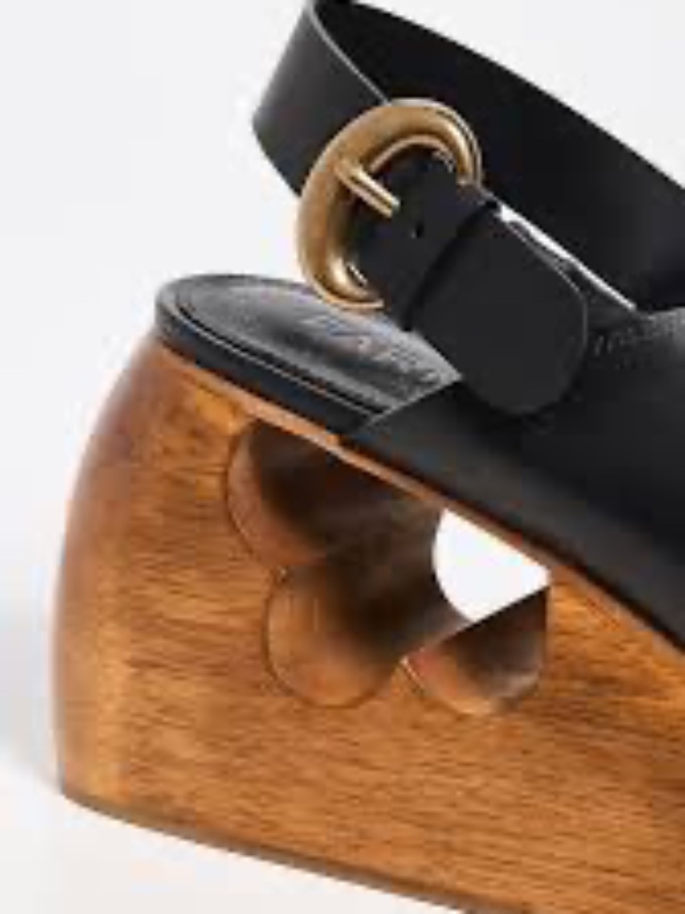 FARM RIO CROSSOVER FLOWER WOOD WEDGES - Picture 3 of 4